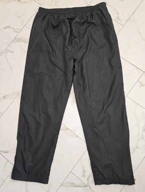 Weatherproof Men's Dark Gray Elastic-Waist Joggers Zip Leg Pockets Size XXL